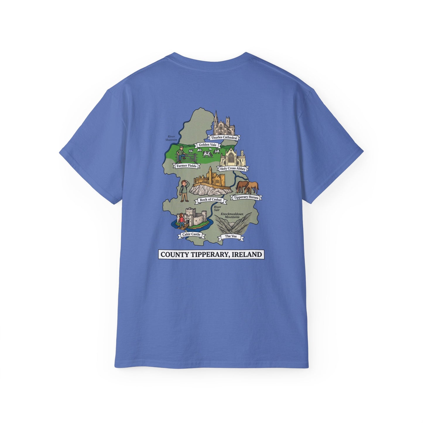 Unisex County Tipperary Landmark T Shirt