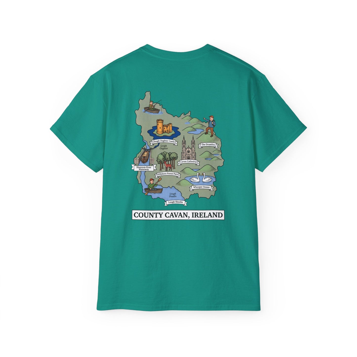 Unisex County Cavan Landmark T Shirt