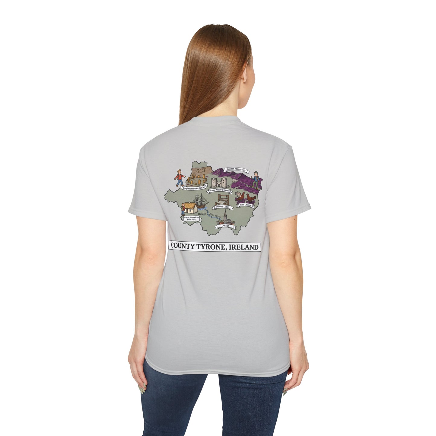 Unisex County Tyrone Landmark T Shirt