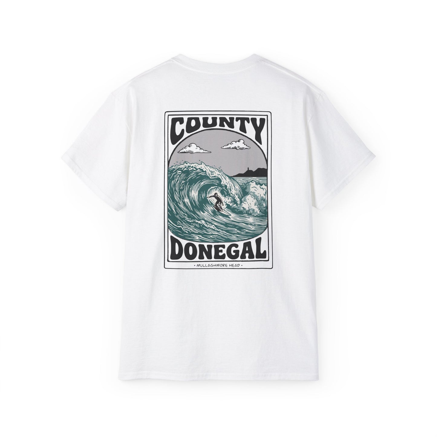 Unisex Mullaghmore Head Donegal Surf T Shirt