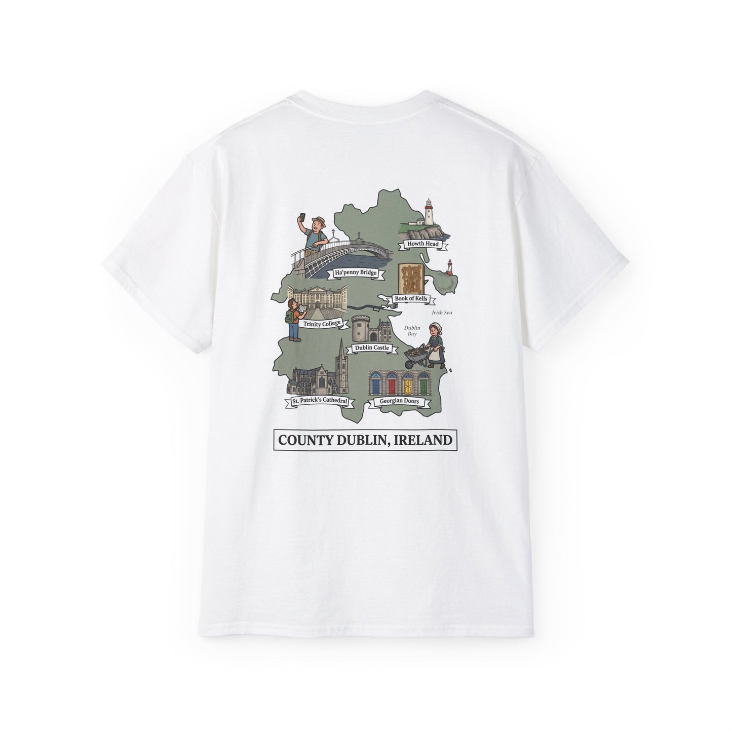 Unisex County Dublin Landmark T Shirt