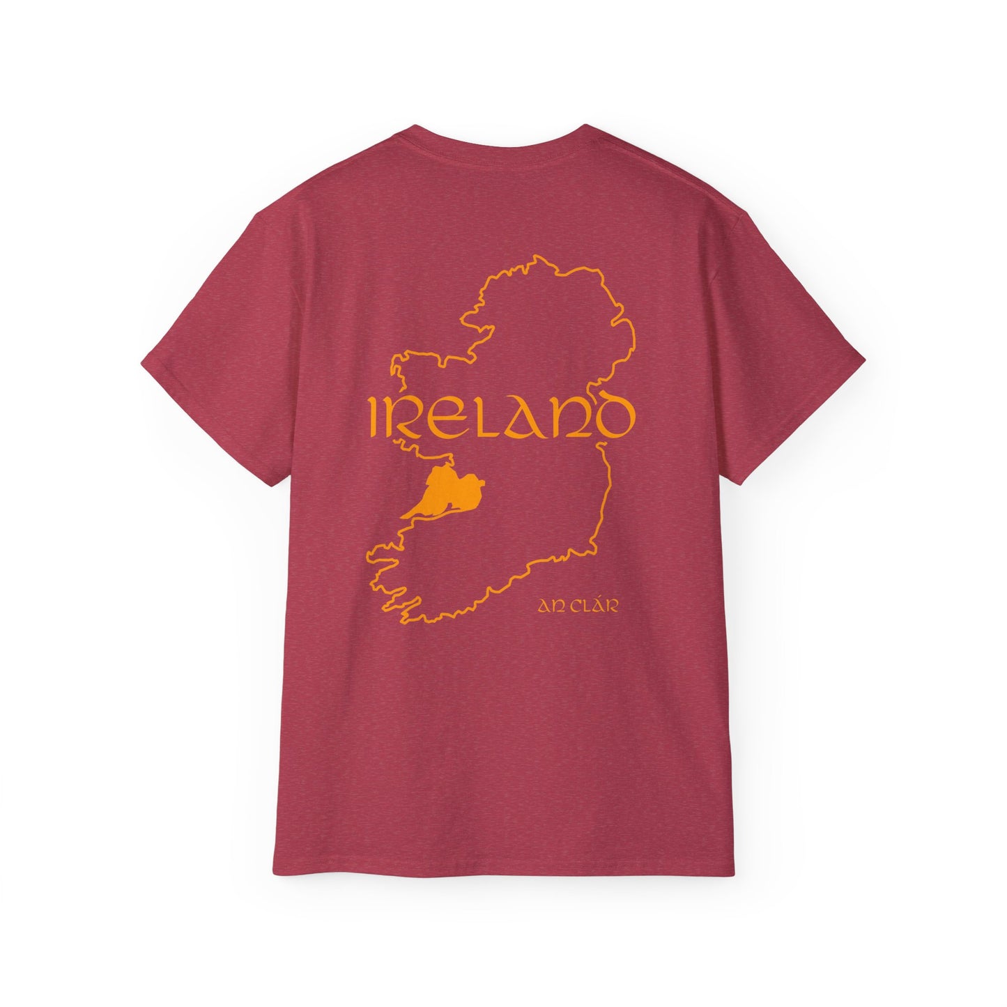 Unisex Ireland Map T Shirt
