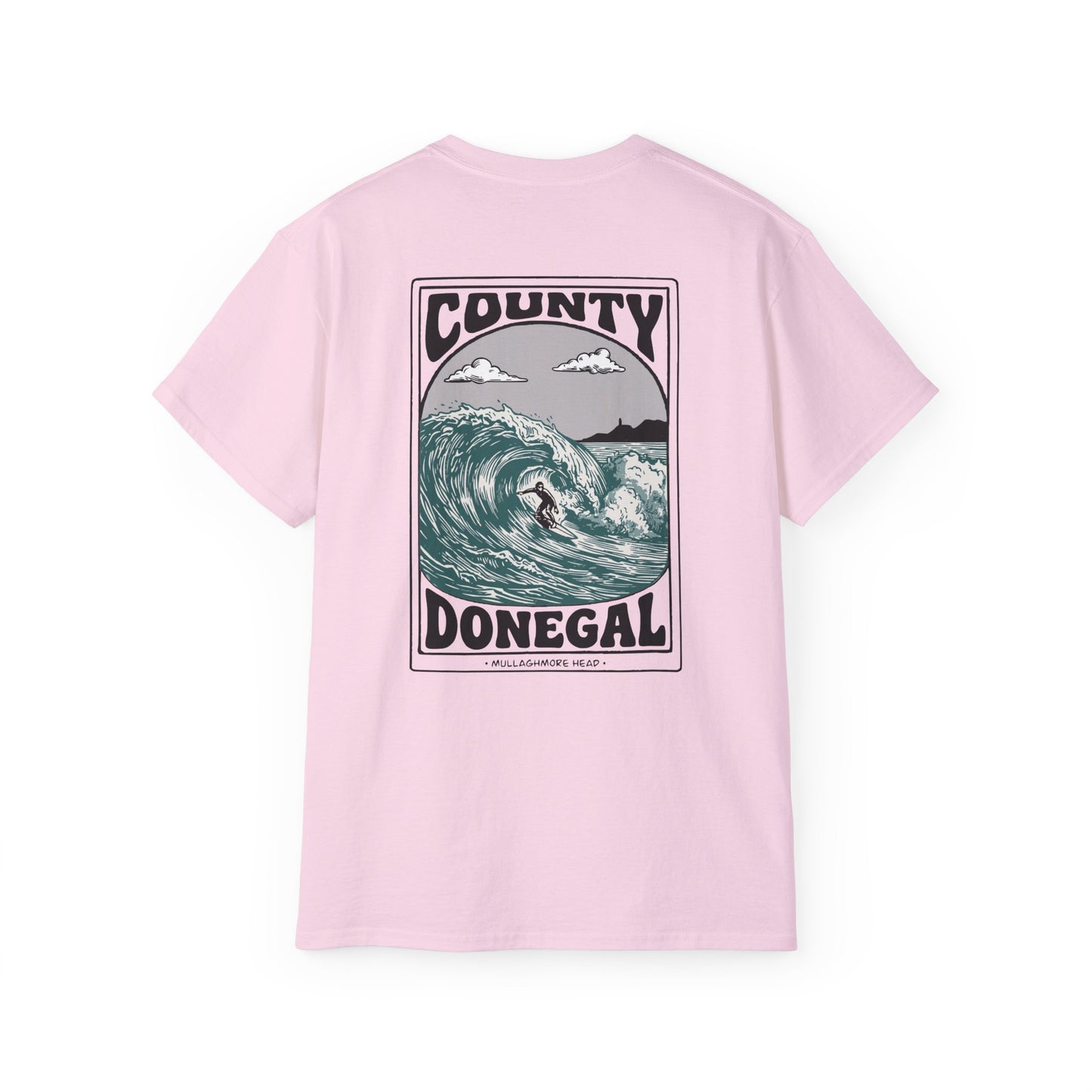 Unisex Mullaghmore Head Donegal Surf T Shirt