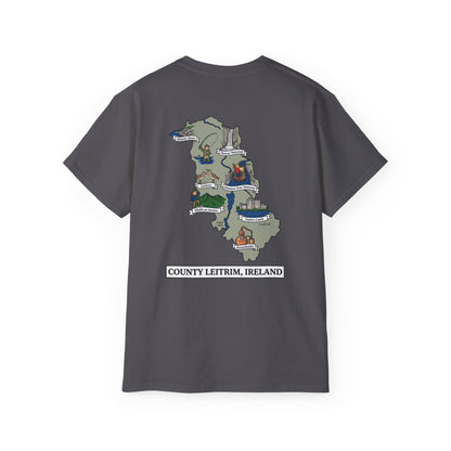 Unisex County Leitrim Landmark T Shirt