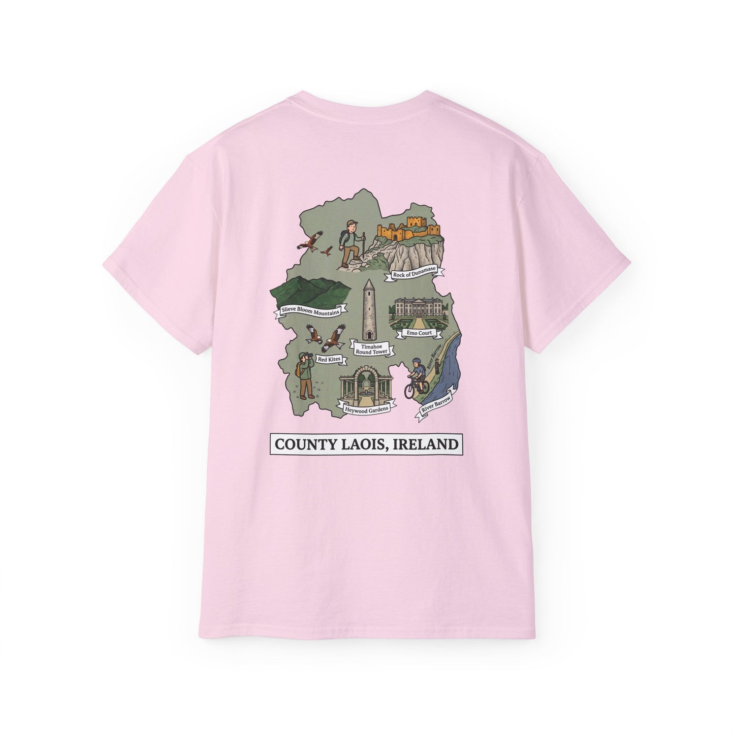 Unisex County Laois Landmark T Shirt