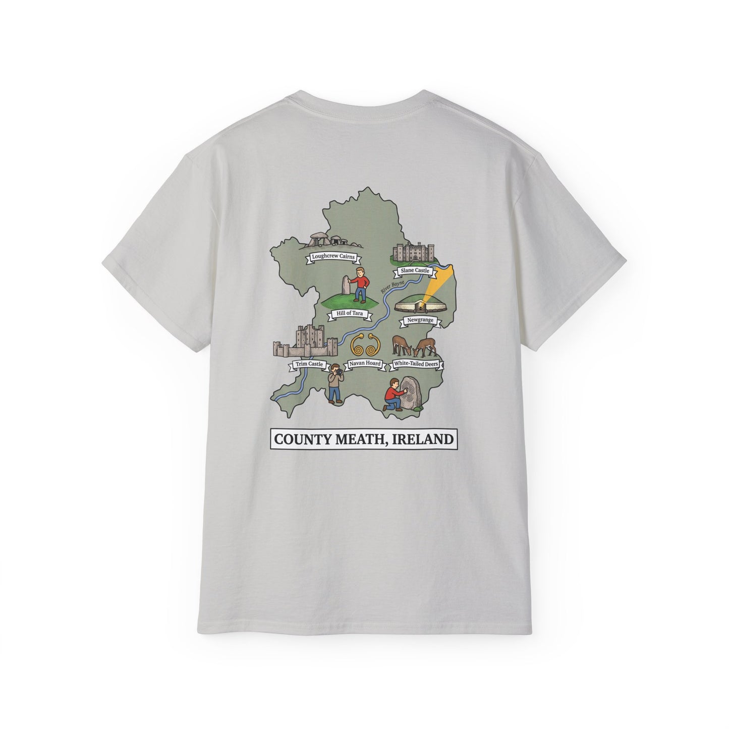 Unisex County Meath Landmark T Shirt