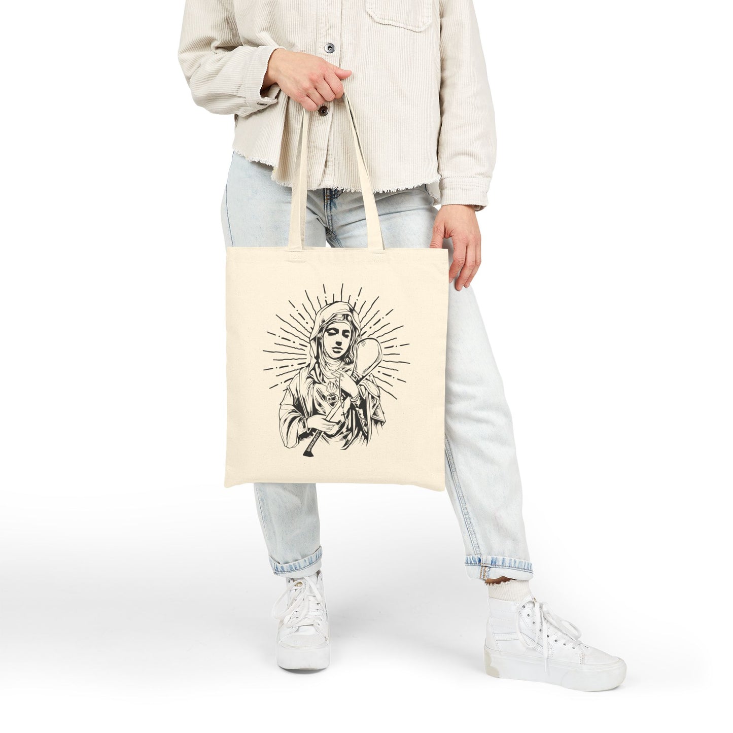 Holy Hurling Tote Bag | Irish Hurling | Christianity - Holy Mary