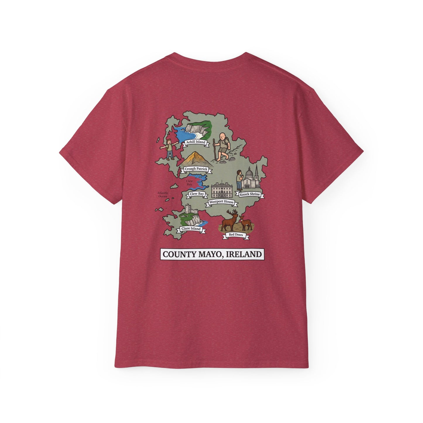 Unisex County Mayo Landmark T Shirt