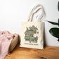 County Dublin map illustration Tote Bag | Ireland landmarks, coastal scenes