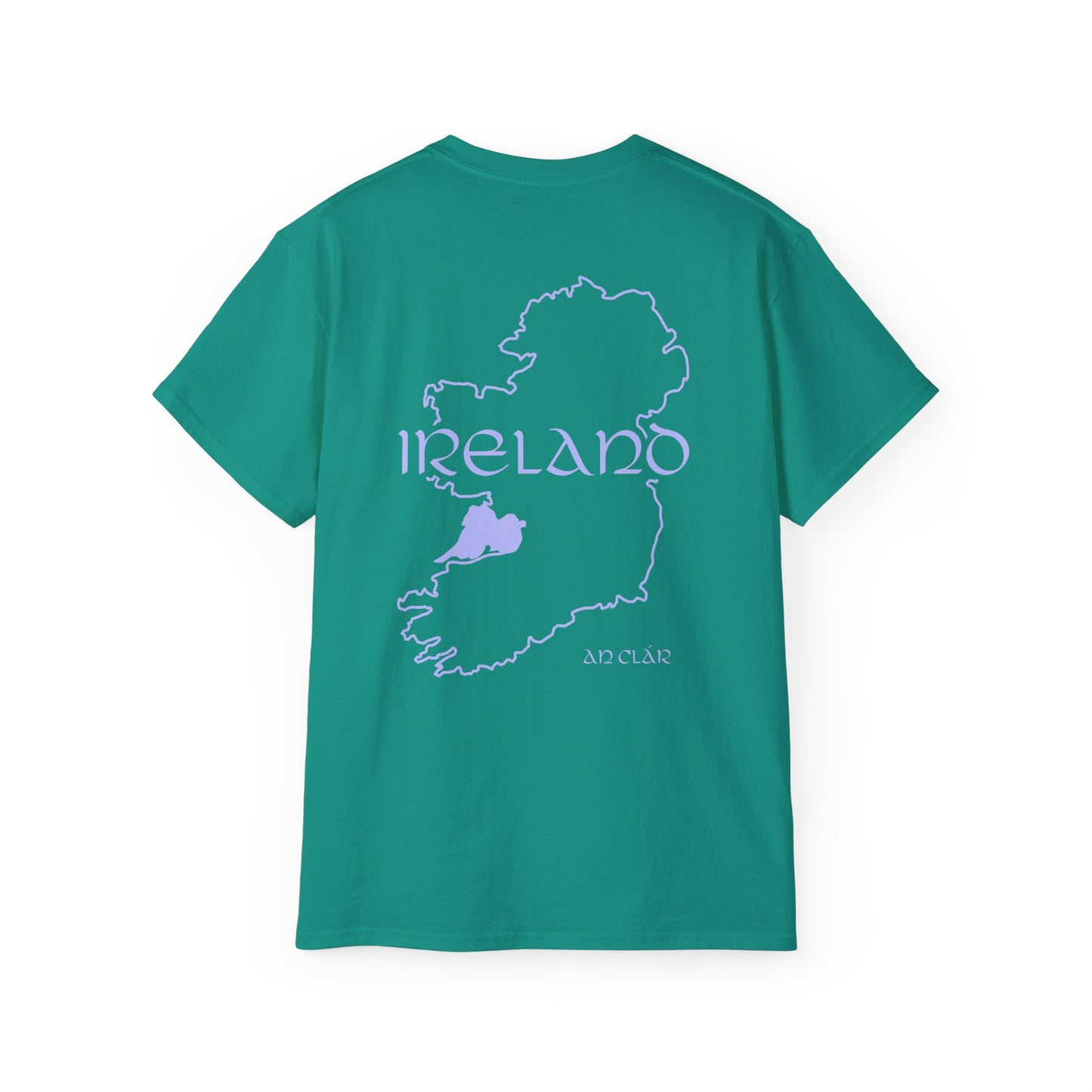 Unisex Ireland Map T Shirt