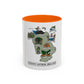 County Antrim Ireland map mug | Accent Coffee Mug