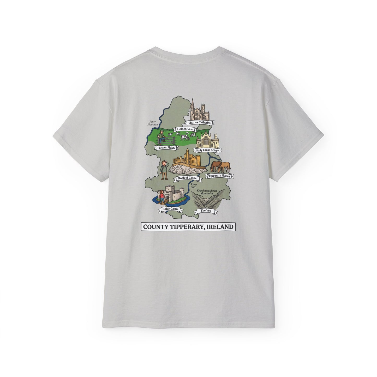 Unisex County Tipperary Landmark T Shirt