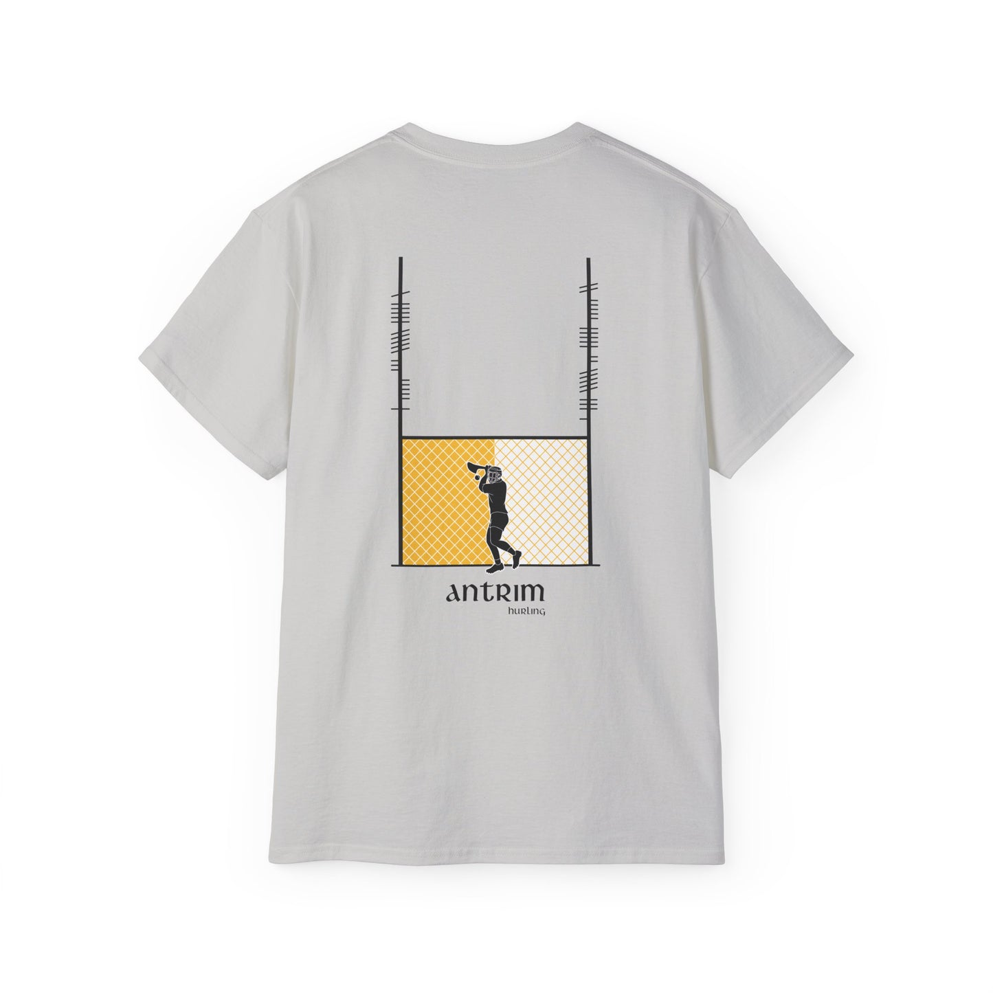 Unisex Ogham County Antrim Hurling T Shirt