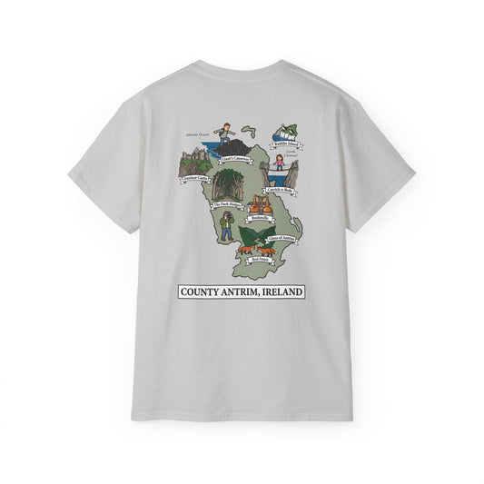Unisex County Antrim Landmark T Shirt