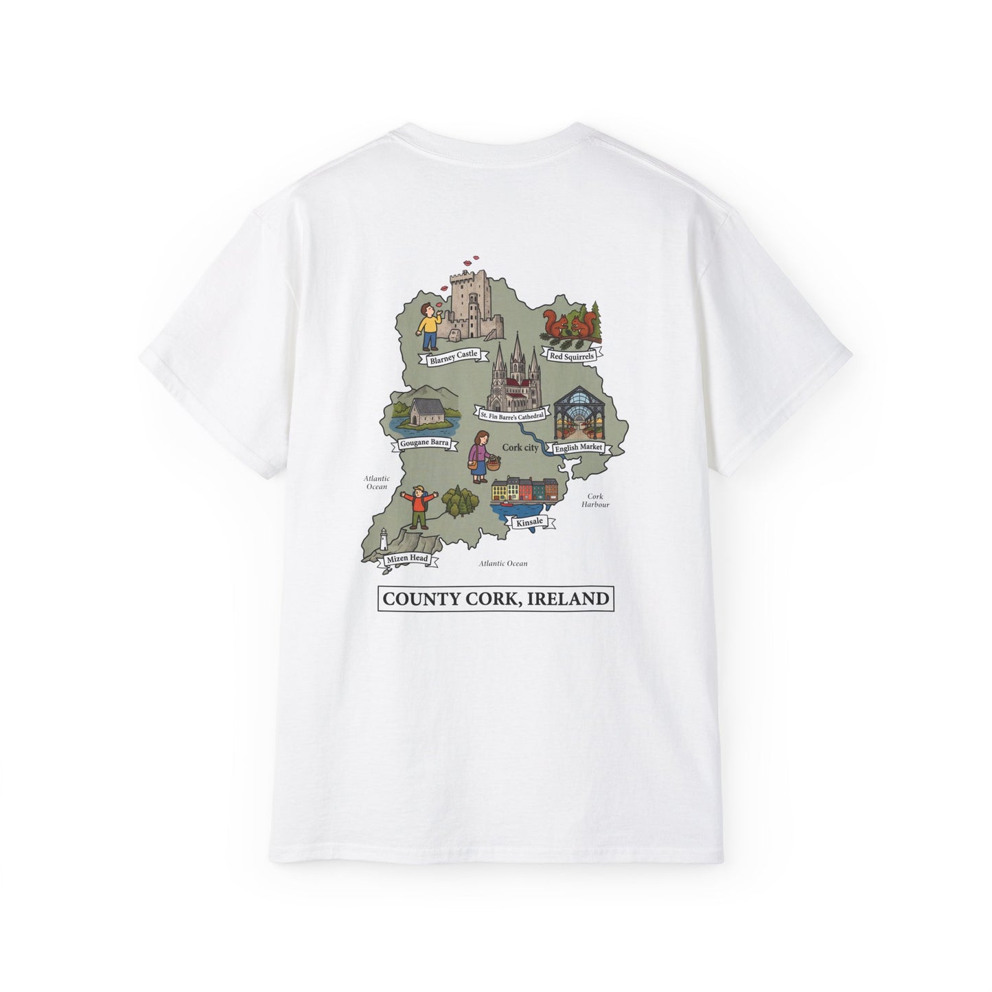Unisex County Cork Landmark T Shirt
