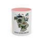 County Antrim Ireland map mug | Accent Coffee Mug