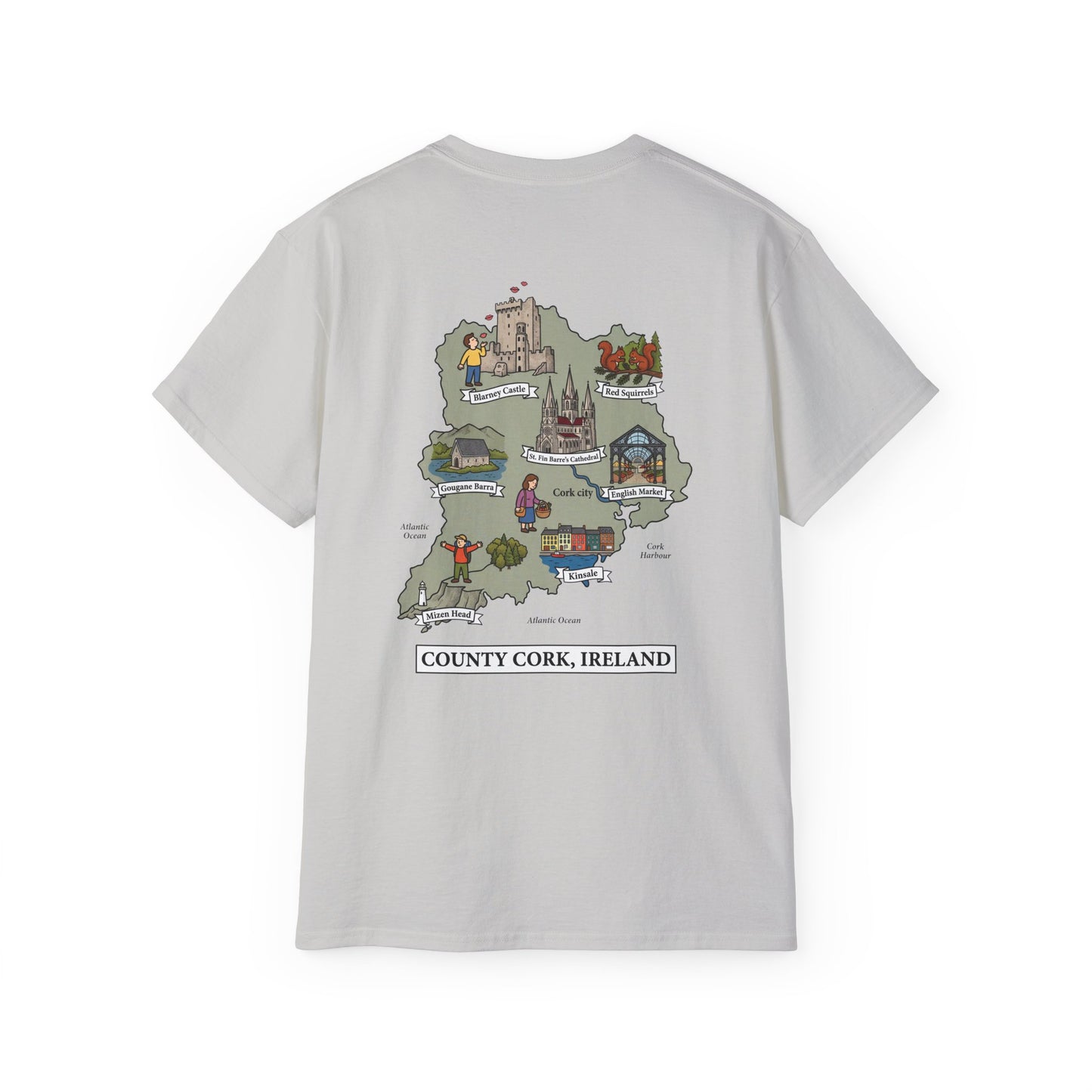 Unisex County Cork Landmark T Shirt