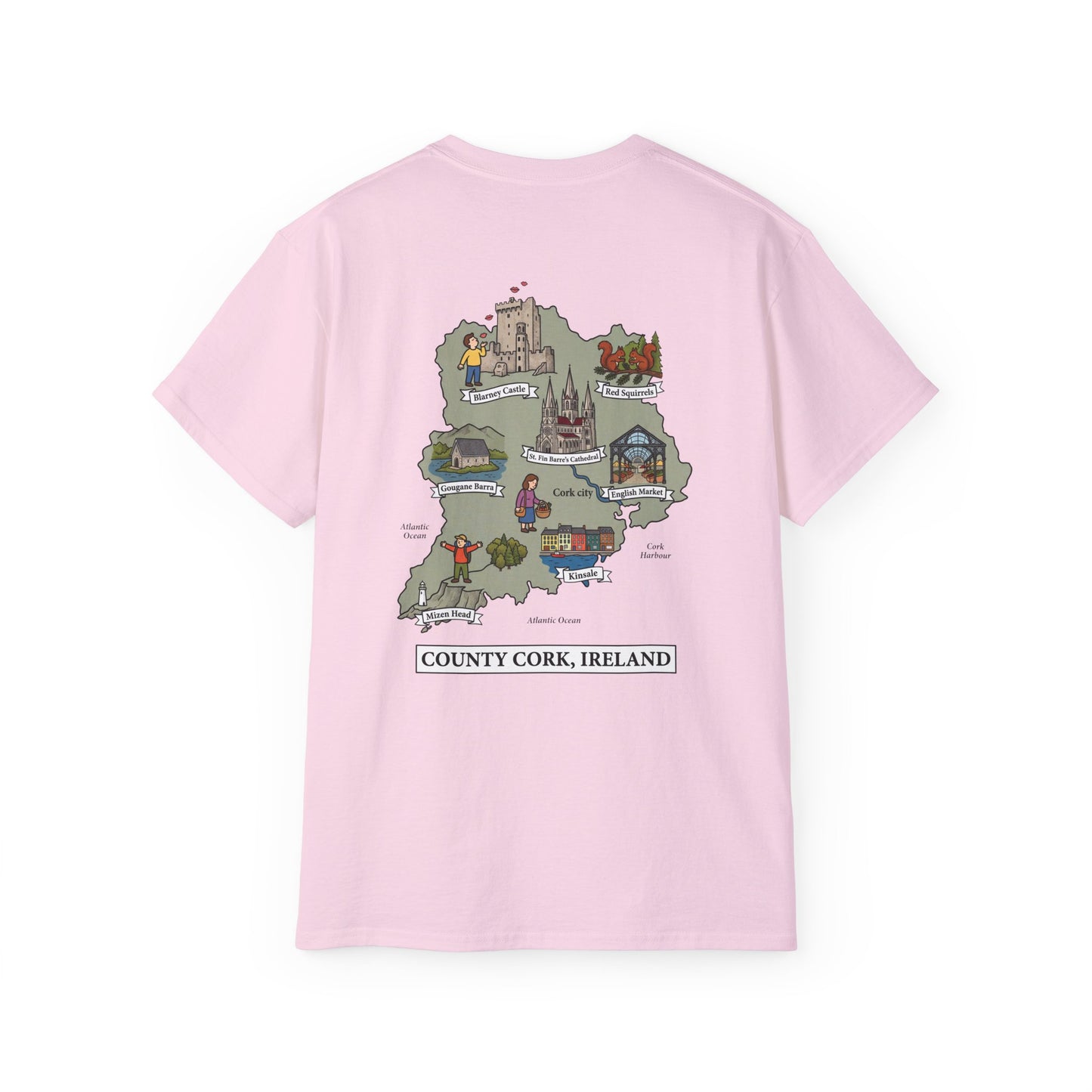 Unisex County Cork Landmark T Shirt