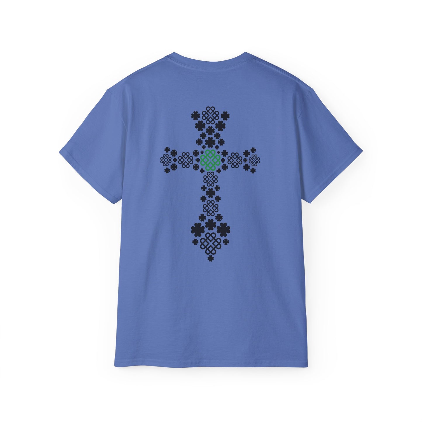 Unisex Shamrock Cross T Shirt
