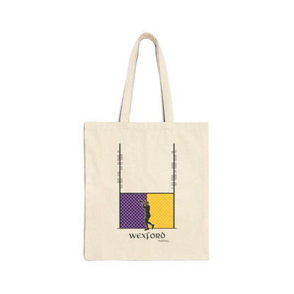 County Wexford Ogham Hurling Tote Bag | Irish Hurling | Ogham Language