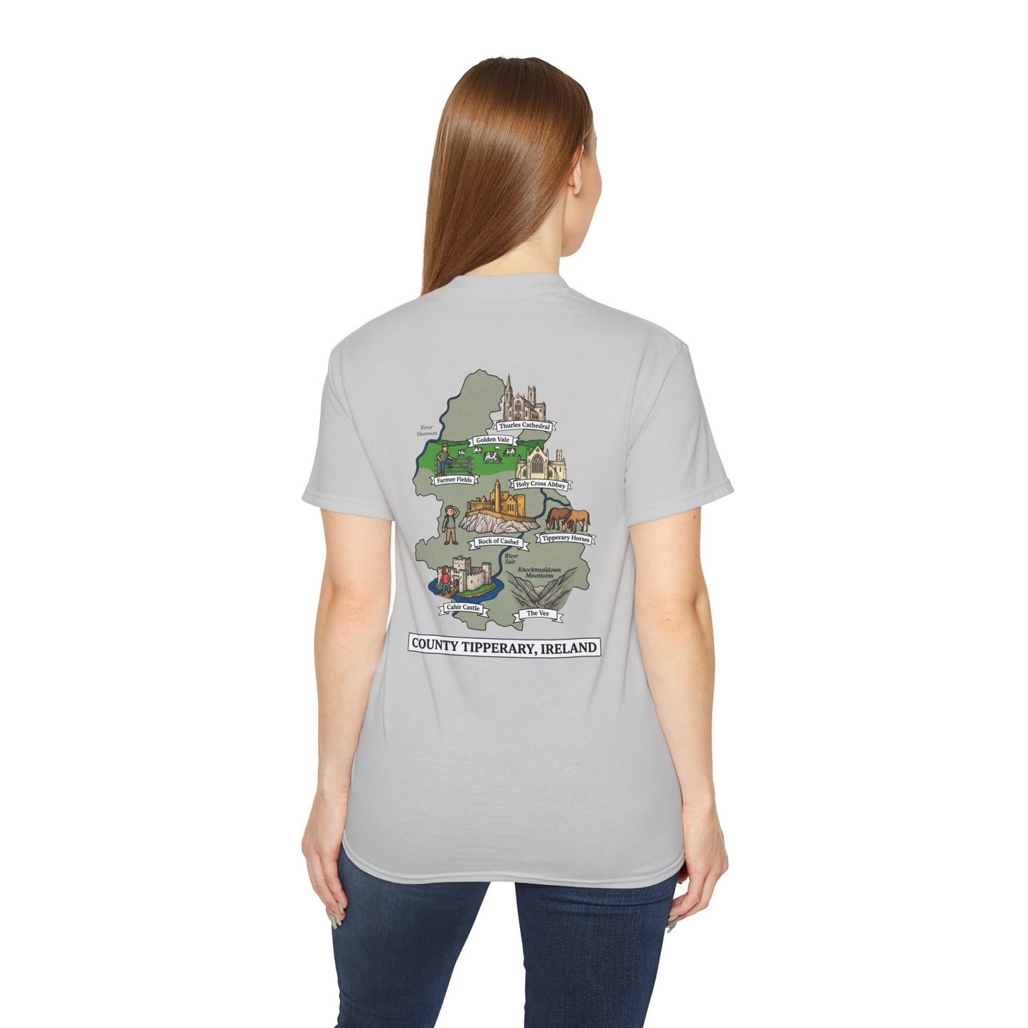 Unisex County Tipperary Landmark T Shirt