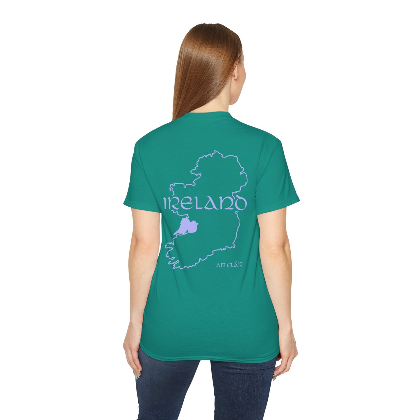 Unisex Ireland Map T Shirt