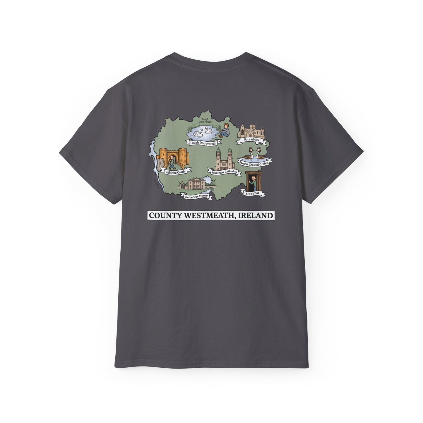 Unisex County Westmeath Landmark T Shirt