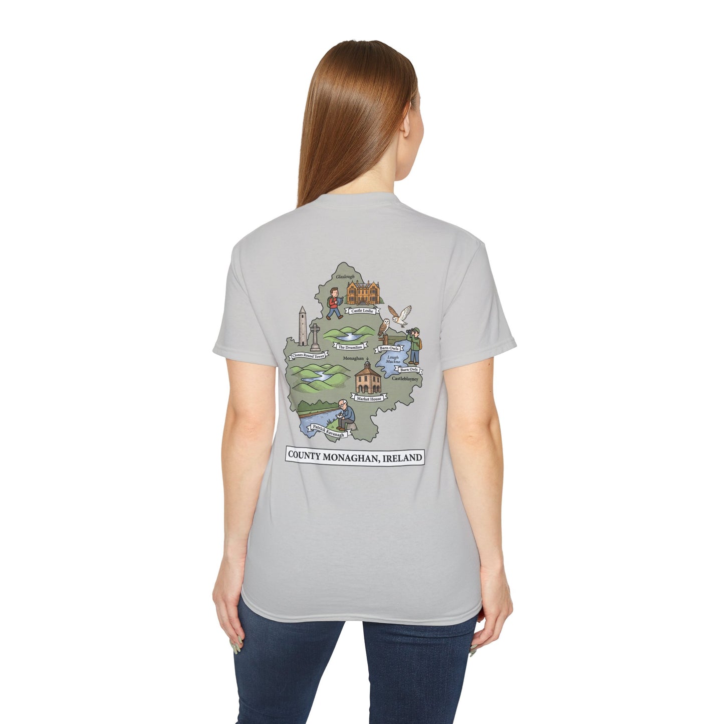 Unisex County Monaghan Landmark T Shirt