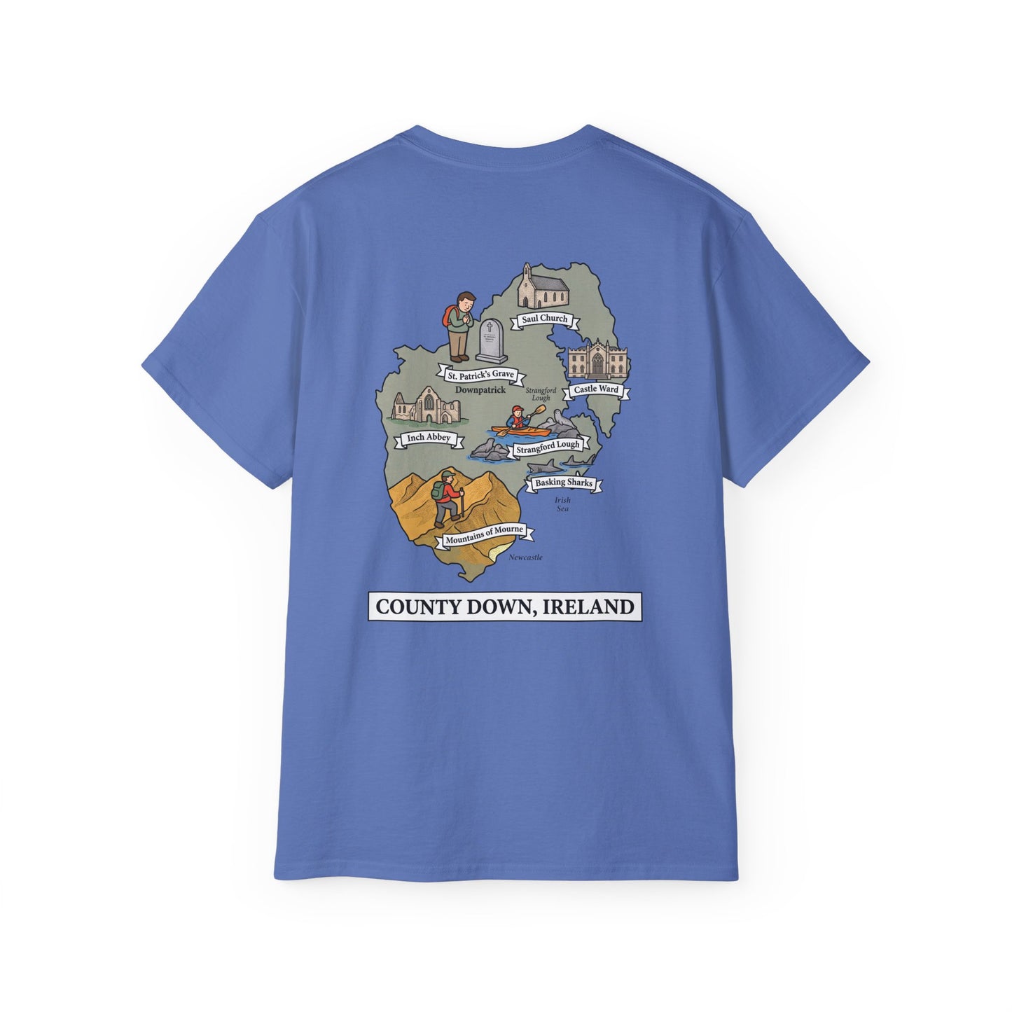 Unisex County Down Landmark T Shirt