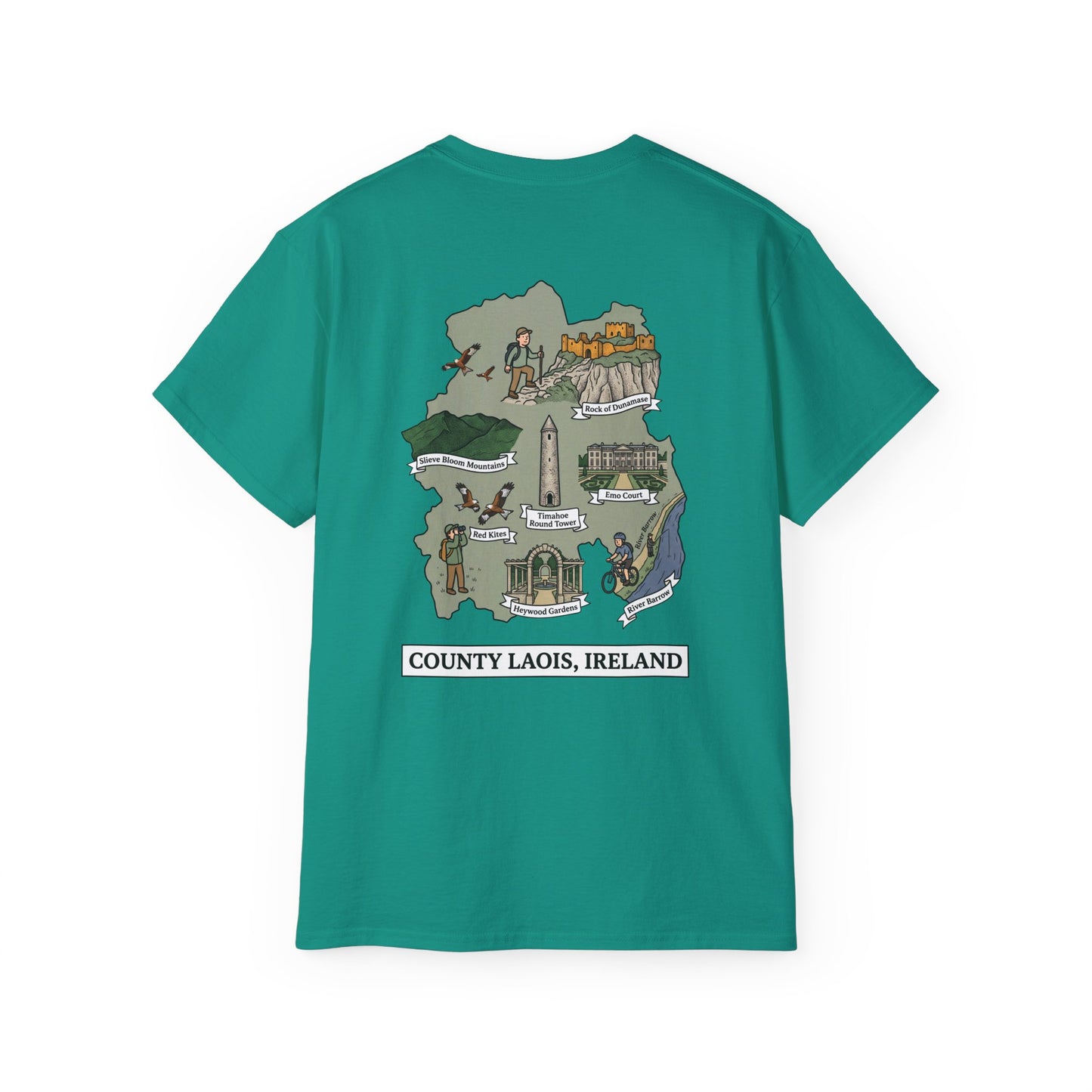 Unisex County Laois Landmark T Shirt