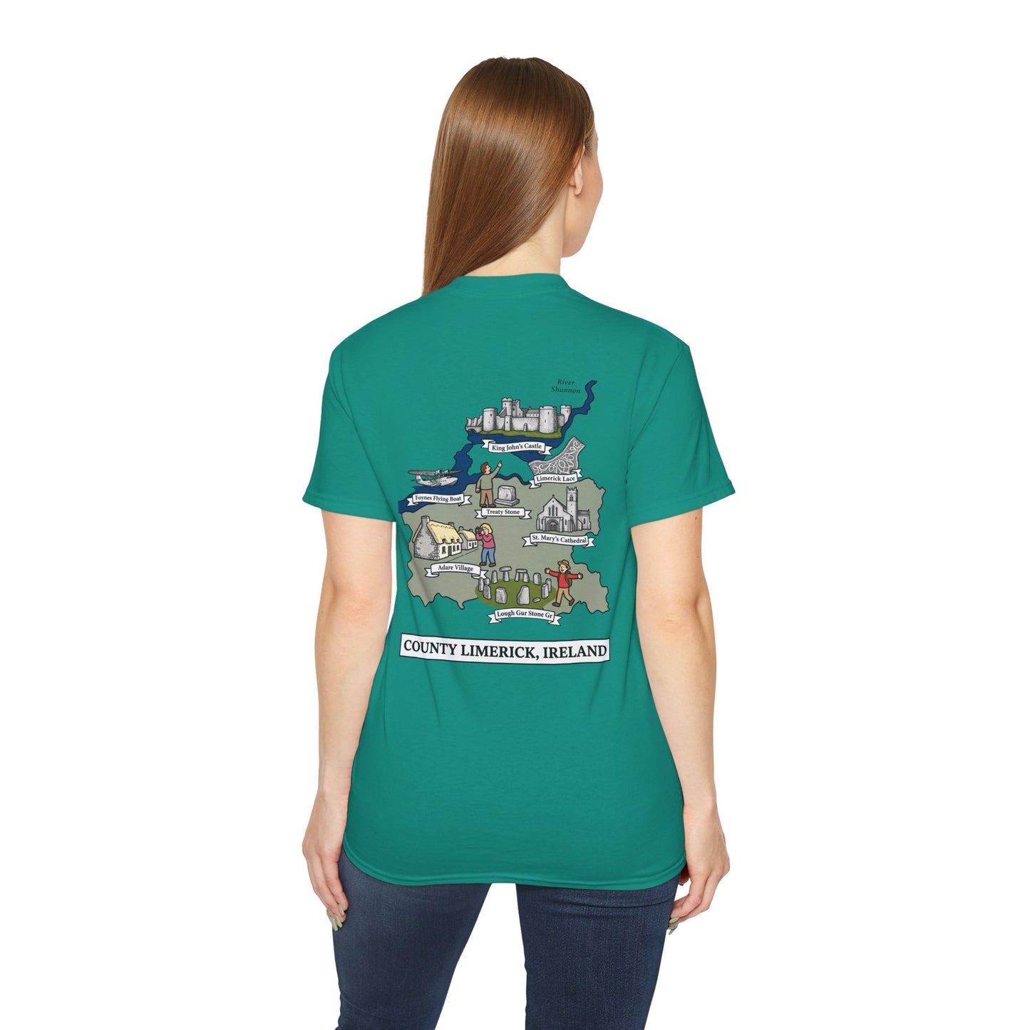 Unisex County Limerick Landmark T Shirt