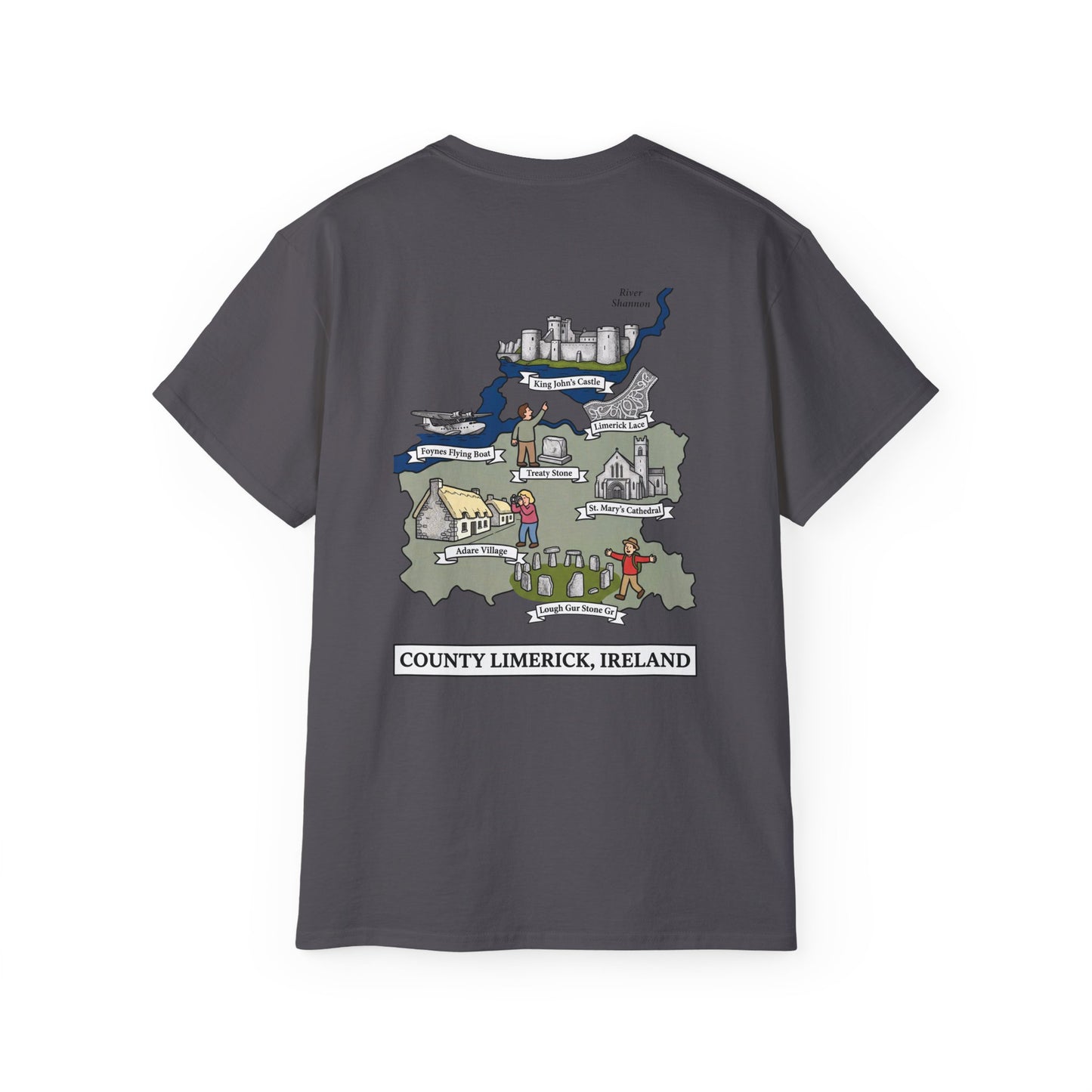 Unisex County Limerick Landmark T Shirt