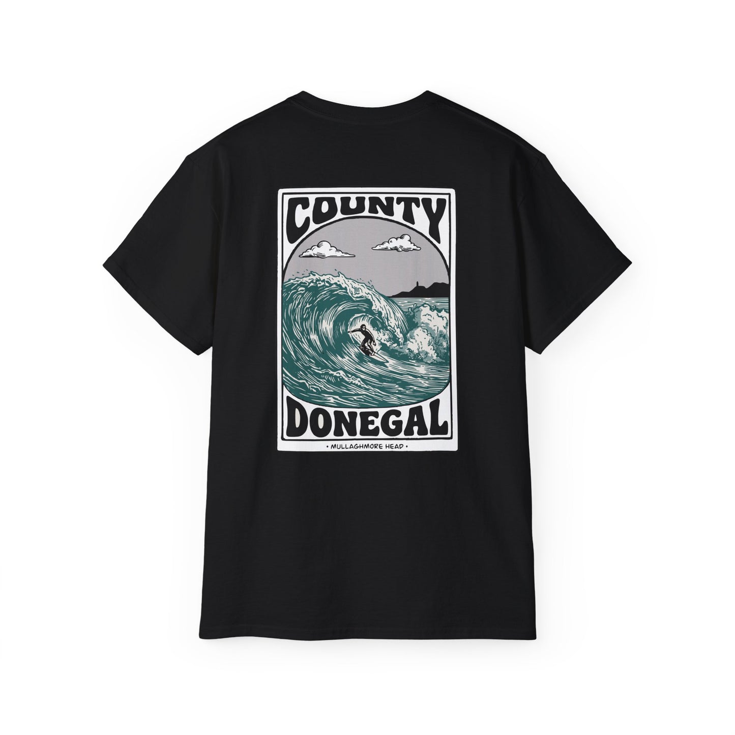 Unisex Mullaghmore Head Donegal Surf T Shirt