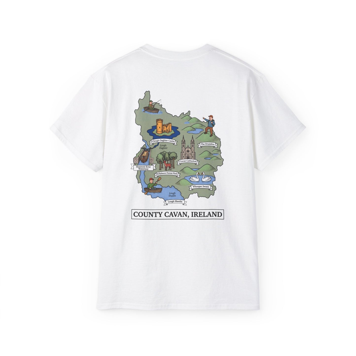 Unisex County Cavan Landmark T Shirt