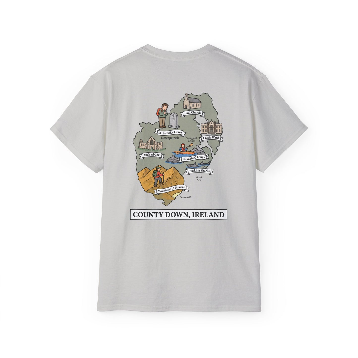 Unisex County Down Landmark T Shirt