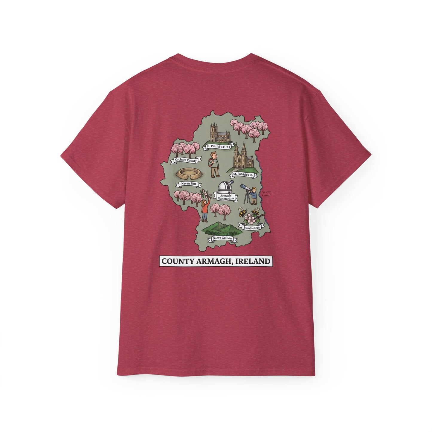 Unisex County Armagh Landmark T Shirt