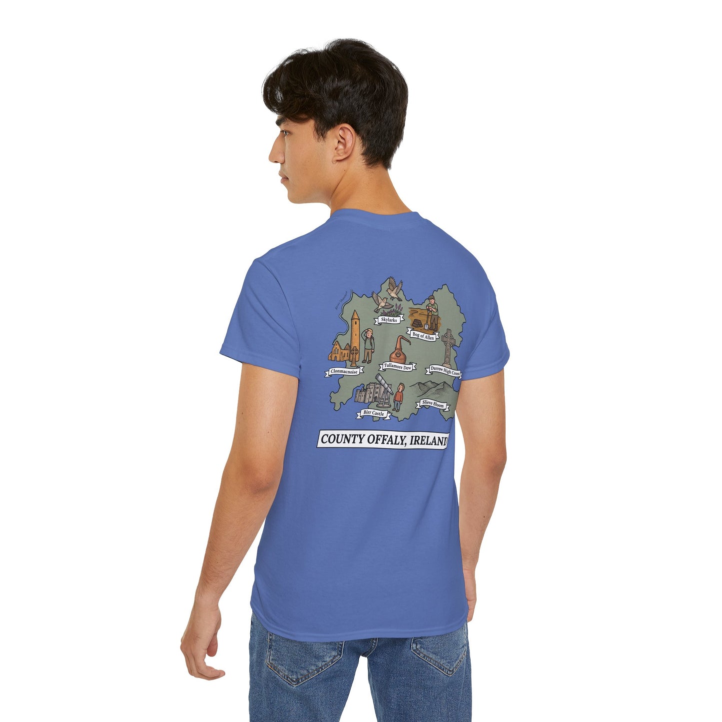 Unisex County Offaly Landmark T Shirt