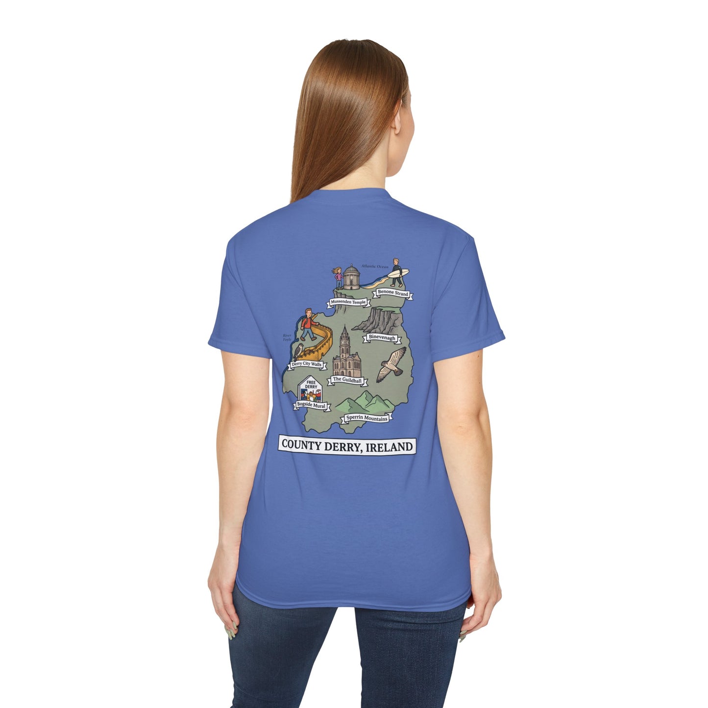 Unisex County Derry Landmark T Shirt