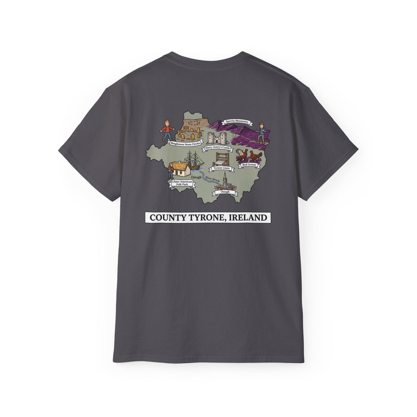Unisex County Tyrone Landmark T Shirt