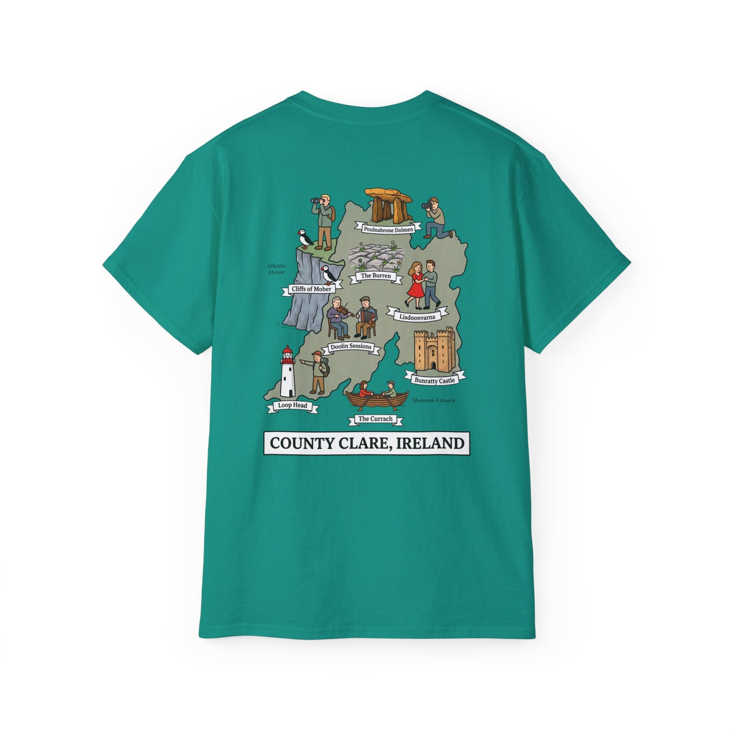 Unisex County Clare Landmark T Shirt