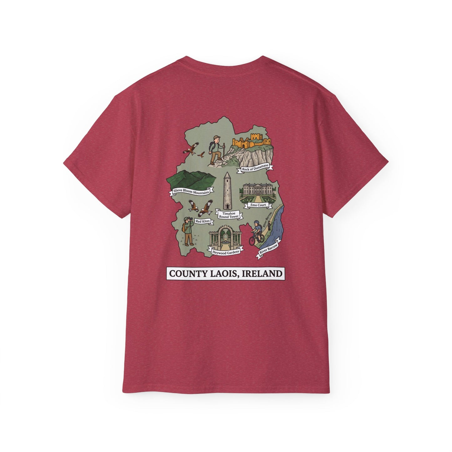 Unisex County Laois Landmark T Shirt