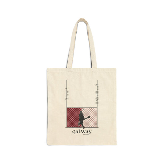 County Galway Ogham Hurling Tote Bag | Irish Hurling | Ogham Language