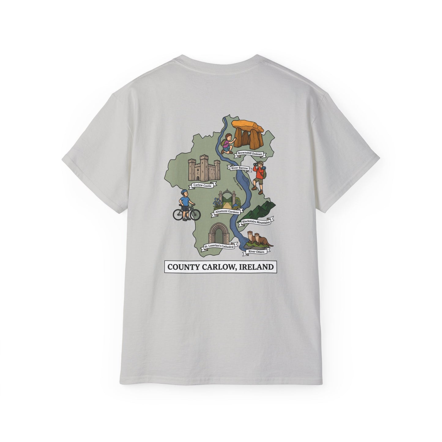 Unisex County Carlow Landmark T Shirt