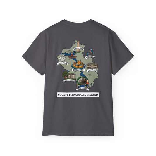 Unisex County Fermanagh Landmark T Shirt