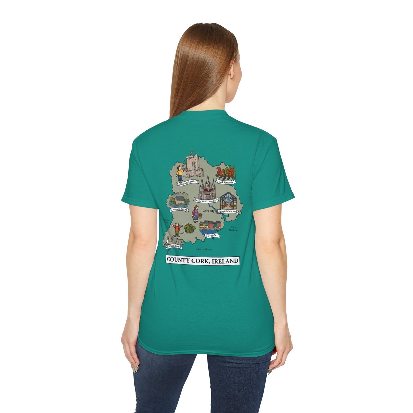 Unisex County Cork Landmark T Shirt