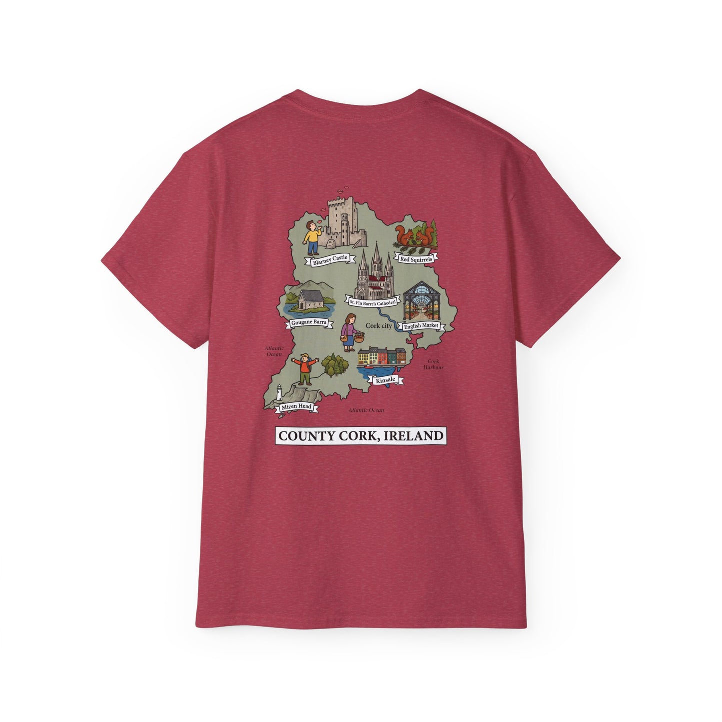 Unisex County Cork Landmark T Shirt