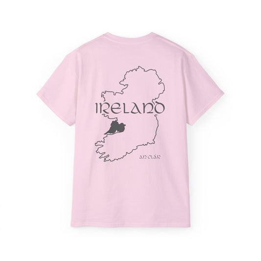Unisex Ireland Map T Shirt