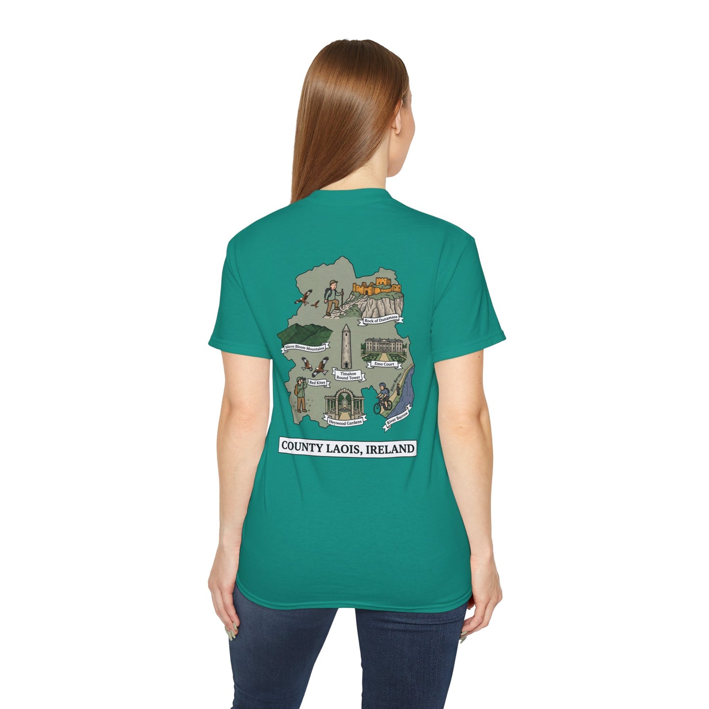 Unisex County Laois Landmark T Shirt