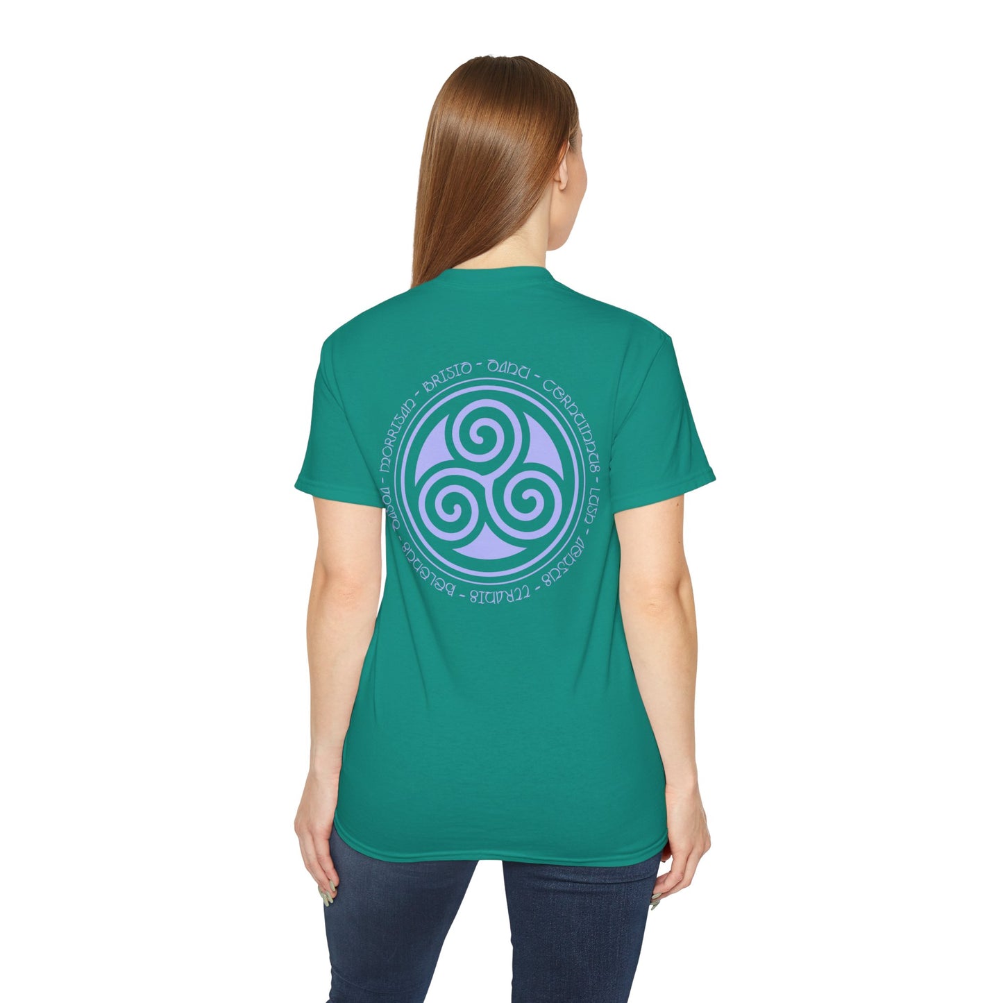 Unisex Triskele Triskelion T Shirt
