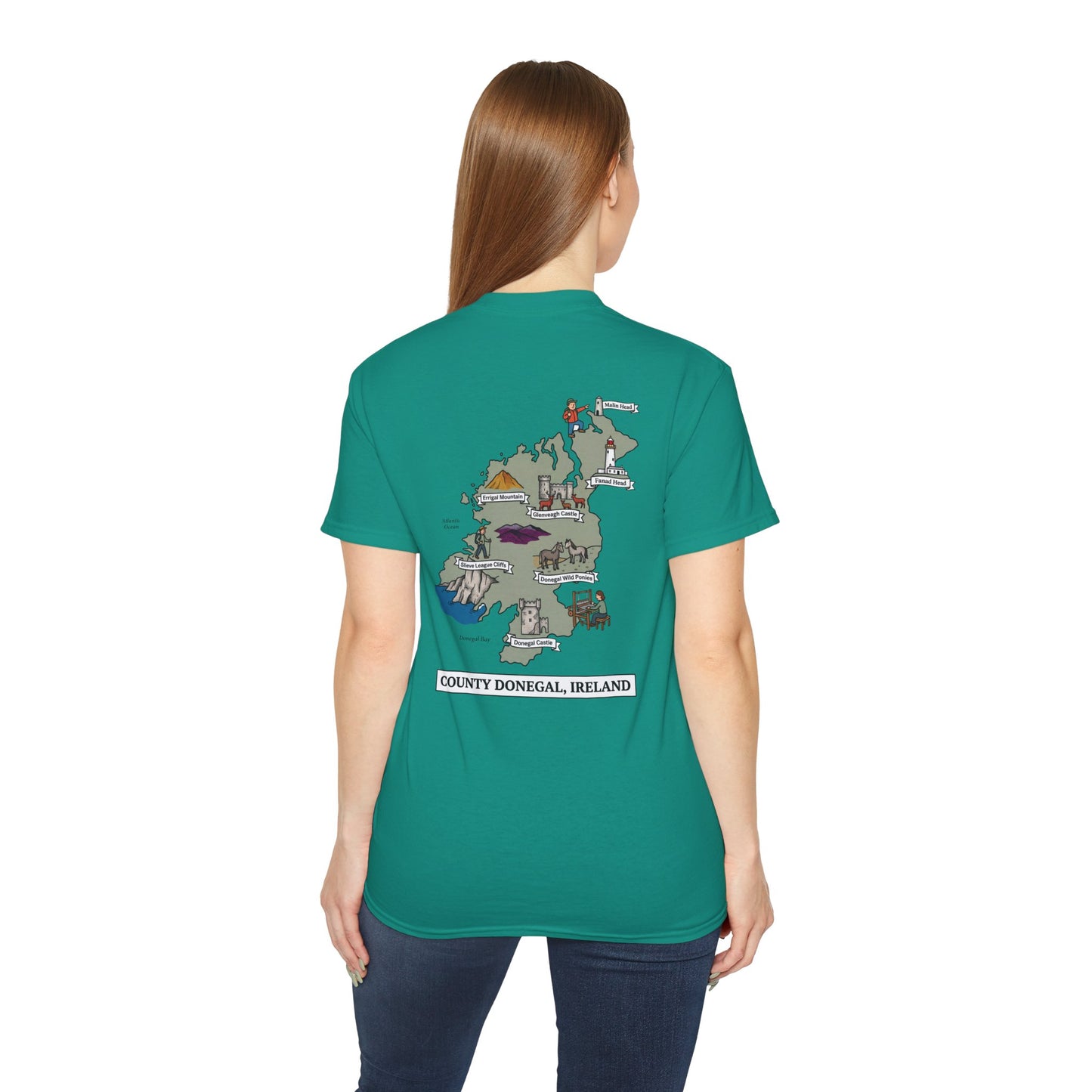 Unisex County Donegal Landmark T Shirt